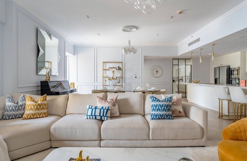 Jumeirah Beach Residence Apartment | High-End Designer Stay l 4 Bed + Maids Room l JBR