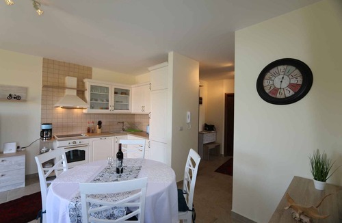Soline Apartment | Holiday apartment mit Klimaanlage und seitlicher Meerblick