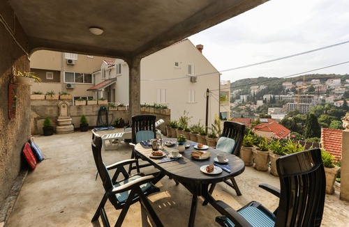 Lapad Apartment | K-Apartments - Two Bedroom Apartment with Terrace and Sea View - A4
