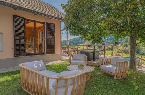 Velike Bloke Ski Chalet | Kraševec Lodge with Garden & Pool - Happy Rentals