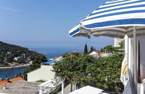 Babin Kuk Apartment | Lapad View Apartments - Studio Apartment with Balcony and Sea View