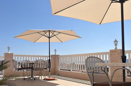 Baska Voda Apartment | Large fantastic sea view terrace and local panorama - 3 minutes walk to the beach