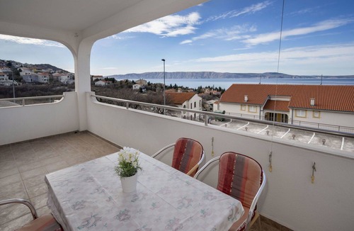 Klenovica Apartment | Lovely apartment for 4 guests with A/C, WIFI, pool, TV and terrace
