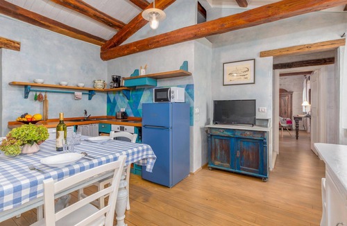 Karlovici Apartment | Lovely apartment in Zminj with swimming pool