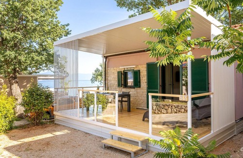 Brzac House | Lovely (sta)caravan in Glavotok with WiFi
