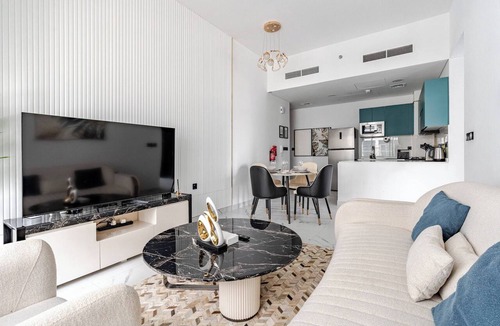 Al Barsha Apartment | Luxury 2BR Dubai Retreat with Pool, Gym & Housekeeping