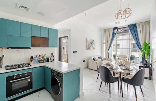 Al Barsha Apartment | Luxury 2BR Dubai Retreat with Pool, Gym & Housekeeping