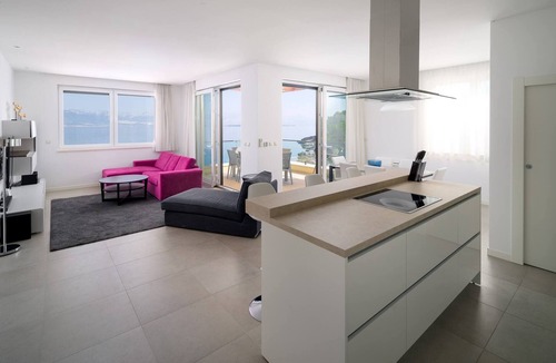 Slatine Villa | Luxury Beachfront Villa Ciovo Joy 2 with Pool, Gym