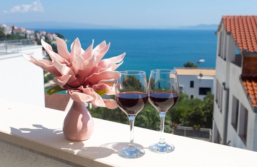 Okrug Gornji Villa | Luxury Villa, 40 sqm heated pool & gym, 200m to beach, BBQ