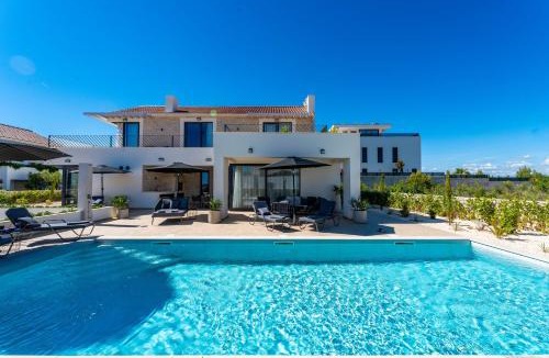 Vodice Villa | Luxury Villa Kaia -Heated pool, Sea View, Jacuzzi, Gym and Sauna