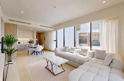 Dubai Sports City Apartment | Minimalist 2 Bedroom l near Cricket Stadium
