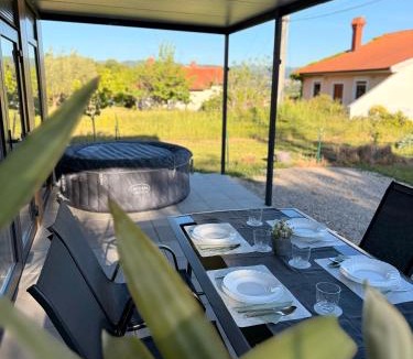 Ankaran House | Mobile House Aurora with whirlpool