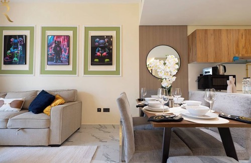 Al Zahiyah Apartment | Modern 3BR Apartment with Balcony | Maryah Vista