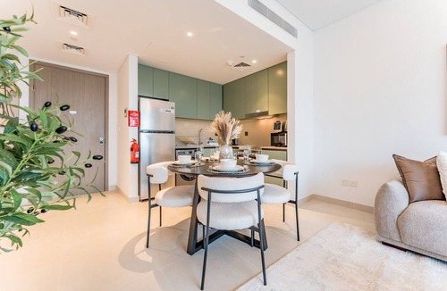 Al Wasl Apartment | Moments from Coca-Cola Arena and Metro, Surrounded by Retail & Dining Outlets