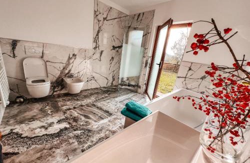 Sezana Apartment | Olive garden family apartment with private pool