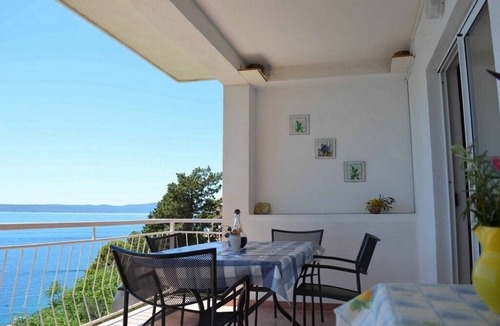 Zivogosce Apartment | One bedroom apartment with terrace and sea view Živogošće - Porat (Makarska) (A-25453-h)