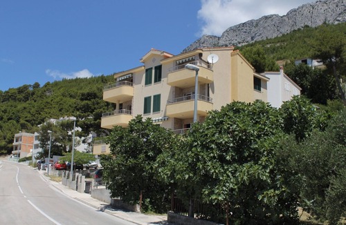 Baska Voda Apartment | One bedroom apartment with terrace and sea view Baška Voda, Makarska (A-6718-a)