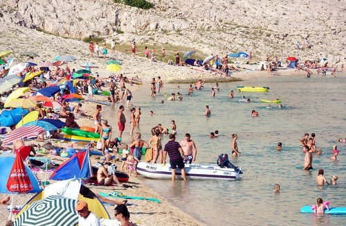 Metajna Apartment | One bedroom apartment with terrace and sea view Metajna, Pag (A-20521-c)