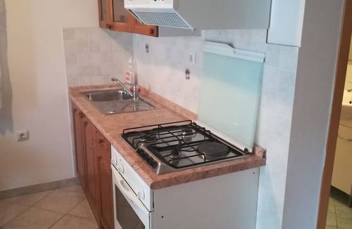 Zrce Apartment | One bedroom apartment with terrace Novalja, Pag (A-17973-c)