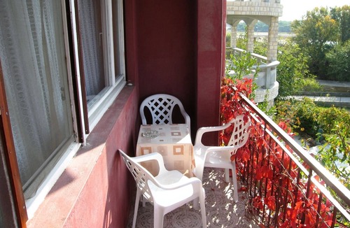 Privlaka Apartment | One bedroom apartment with balcony and sea view Privlaka, Zadar (A-5813-a)