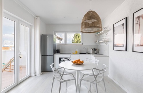 Municipality of Trogir Apartment | One bedroom apartment with a swimming pool Arbanija, Čiovo (A-25090-a)