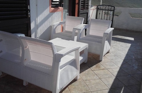 Metajna Apartment | One bedroom apartment with terrace and sea view Metajna, Pag (A-525-b)