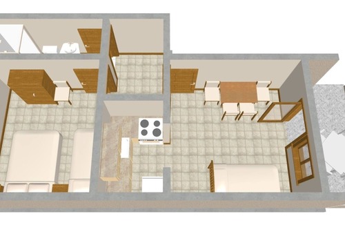 Metajna Apartment | One bedroom apartment with terrace and sea view Metajna, Pag (A-525-c)