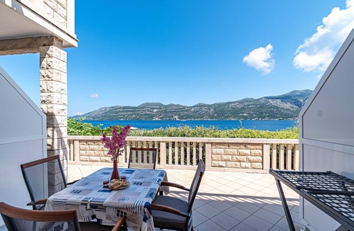 Zrnovo Apartment | One bedroom apartment near beach Tri Žala, Korčula (A-9237-c)
