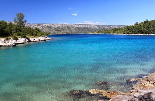 Scedro Apartment | One bedroom apartment near beach Cove Karkavac - Šćedro, Hvar (A-8801-c)