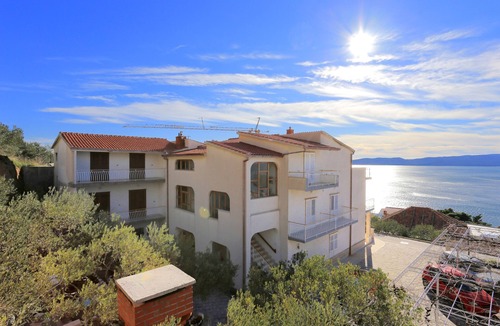 Brela Apartment | One bedroom apartment with terrace and sea view Brela, Makarska (A-18495-d)