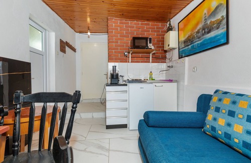 Brela Apartment | One bedroom apartment with terrace and sea view Brela, Makarska (A-22910-e)