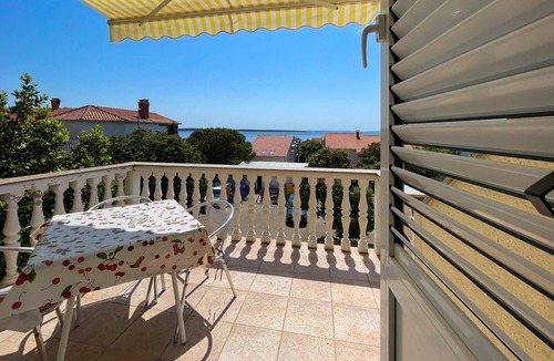Mandre Apartment | One bedroom apartment with terrace and sea view Mandre, Pag (A-205-a)