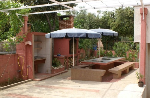 Mandre Apartment | One bedroom apartment with terrace and sea view Mandre, Pag (A-4098-a)