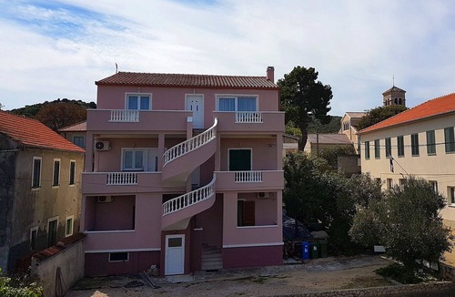 Tkon Apartment | One bedroom apartment with terrace and sea view Tkon, Pašman (A-8414-a)