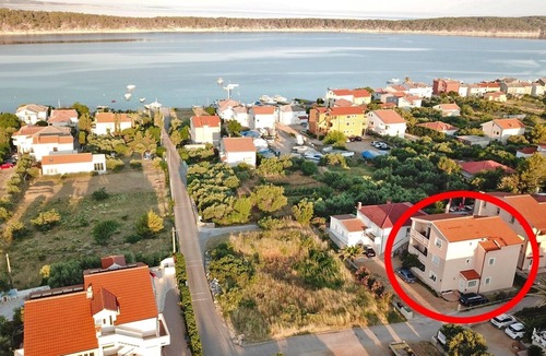 Barbat na Rabu Apartment | One bedroom apartment with balcony and sea view Barbat, Rab (A-14431-c)