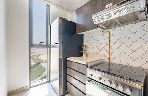 Dubai Production City Apartment | Relaxing 2BR Stay with Furnished Balcony, Only 20 Minutes from JBR Beach