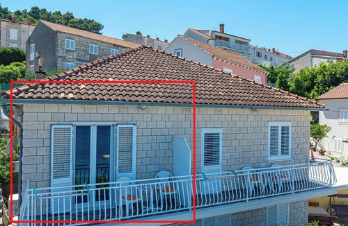 Cove Tri Zala (Zrnovo) Apartment | S 1 - studio just 50m from the beach with sea view