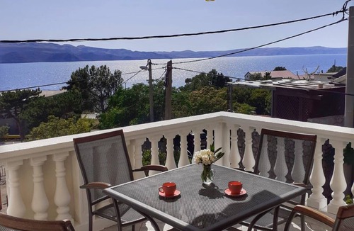 Karlobag Apartment | Sea view apartment