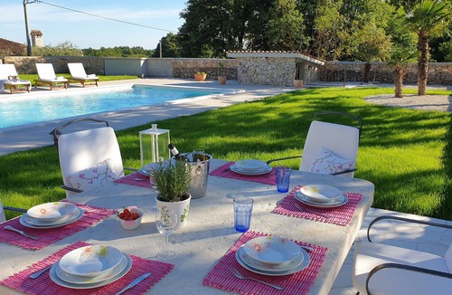 Tinjan Villa | Secluded Villa, large refreshing pool, tranquility, family&pet friendly