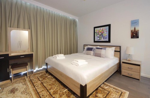 Jadaf Apartment | Signature Holiday Homes - Luxury 3 Bedroom Apartment D1 Tower Waterfront View
