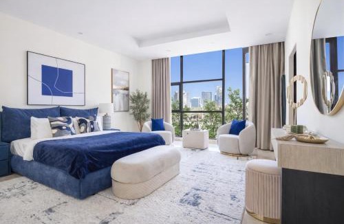 Jumeirah Village Villa | Spectacular Huge 5-Bed Family Villa with Private Pool in Quiet Luxury a flash away from Downtown