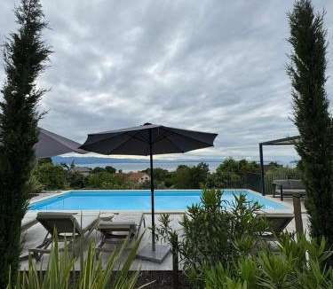 Poljane Apartment | StHedonist Luxury Apartment Pool Sea and Rock