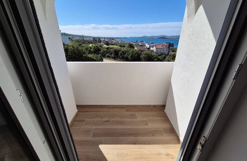 Sveti Petar Apartment | Studio flat with balcony and sea view Sveti Petar, Biograd (AS-25850-b)