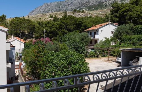 Lokva Rogoznica Apartment | Studio flat with balcony and sea view Lokva Rogoznica, Omiš (AS-2973-b)