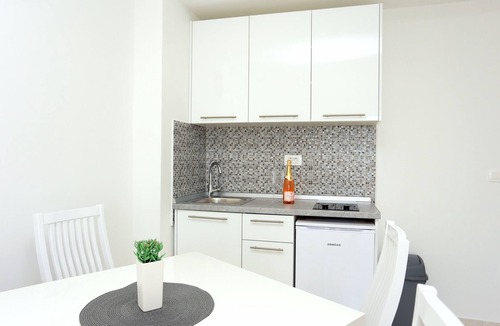 Zivogosce Apartment | Studio flat with a swimming pool by the beach Živogošće - Porat, Makarska (AS-18150-a)