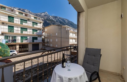 Ratac Apartment | Studio flat with balcony Makarska (AS-22017-b)