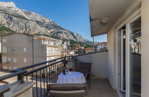 Ratac Apartment | Studio flat with balcony Makarska (AS-22017-g)