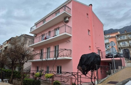 Zelenka Apartment | Studio flat with balcony and sea view Makarska (AS-24785-a)