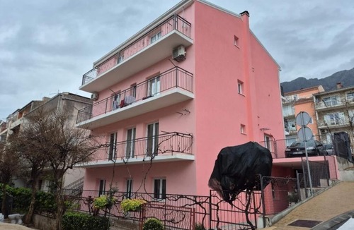 Zelenka Apartment | Studio flat with balcony Makarska (AS-24785-b)