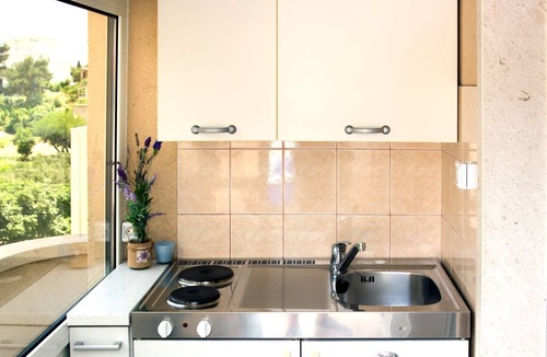Promajna Apartment | Studio flat with balcony Promajna, Makarska (AS-20883-a)